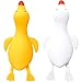Kawaite Stretchy Stress Relief Balls Set of 2 Duck Squeeze Ball Squishy Fidget Toys for Kids and Adults Anxiety Relief Animal Dough Balls for Boys Girls Squishy Stress Balls Squish Toys - Image 2