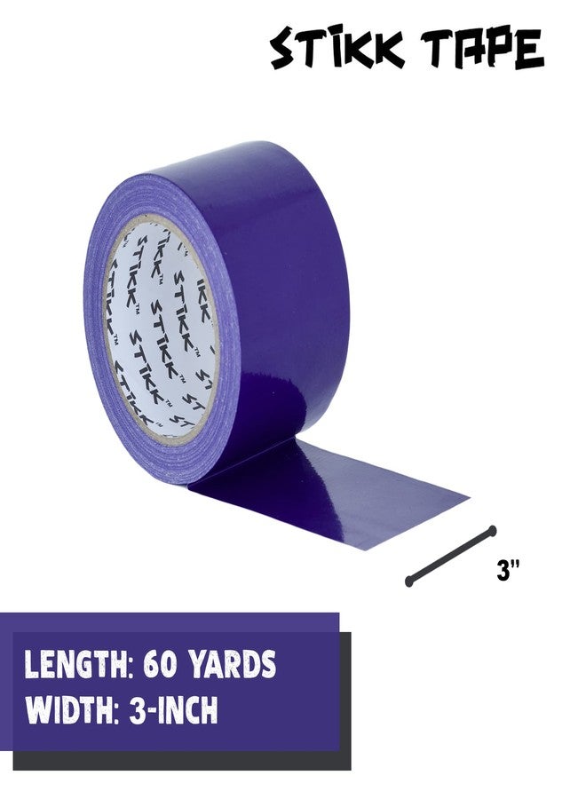 STIKK Purple Duct Tape, 3 inch x 25 Yards, Heavy Duty Waterproof Tape for Repairs and Projects - Image 2
