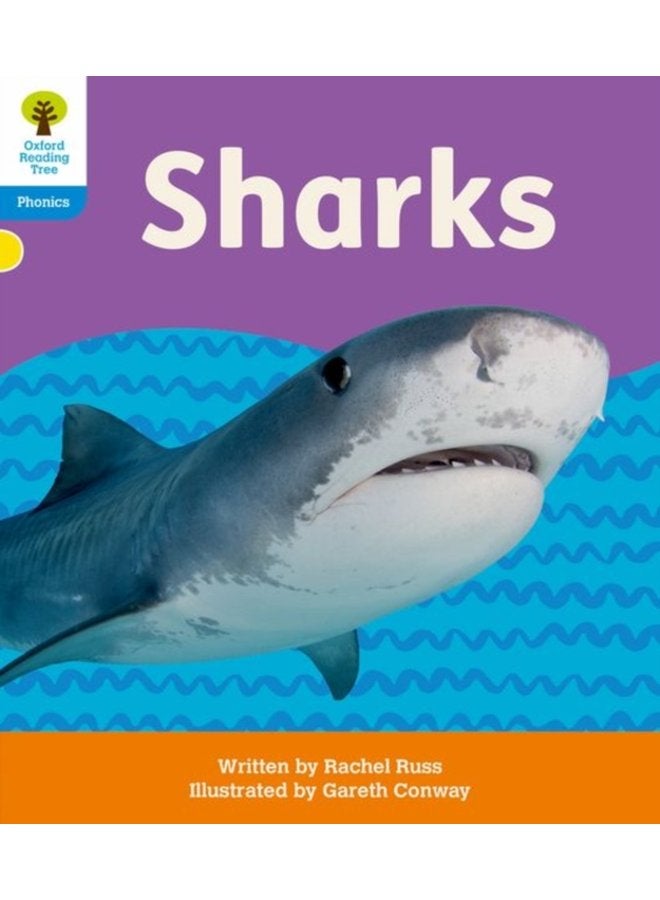 Oxford Reading Tree Floppy s Phonics Decoding Practice Oxford Level 3 Sharks - Paperback