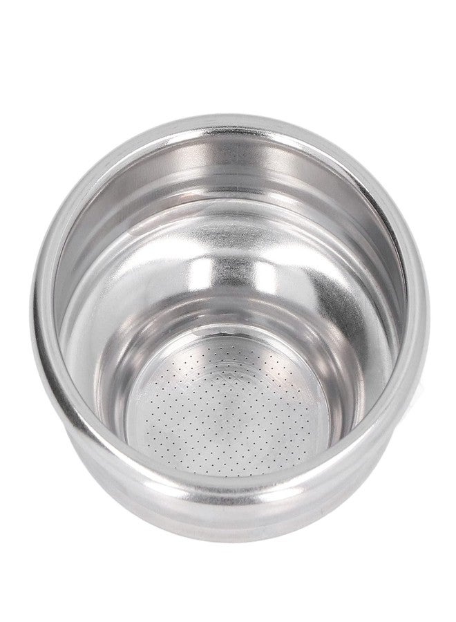 Haofy 58mm Portafilter Filter Basket, 1 Cup Single Wall Coffee Maker Coffee Powder Filter, Porous Stainless Steel Coffee Filter for Extraction, Coffee Machine Accessories - Image 1