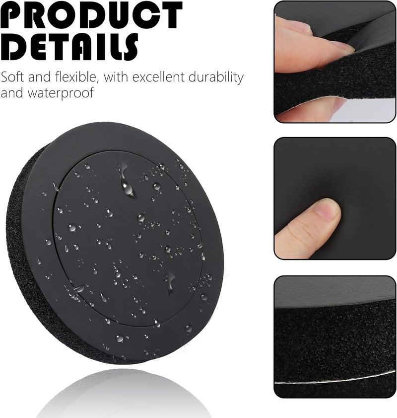 carleef 4PCS 6.5 Speaker Rings - Self Adhesive Foam for Enhanced Stereo Sound - Image 5