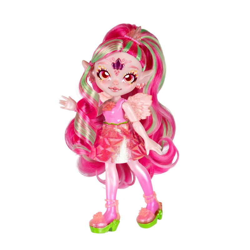 Magic Mixies Shimmerverse Series, Create & Mix Magic Potion to Magically Reveal Faye The Fairy Pixling, This Beautiful 6.5" Shimmerverse Pixling Fashion Doll Appears Inside The Potion Bottle - Image 2