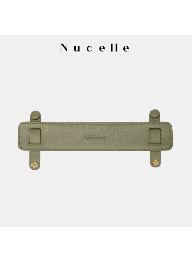 نوسيل Nucelle حاملة حقيبة اليد، وسادة كتف مضادة للاحتكاك مضادة للانزلاق مريحة لتخفيف الضغط، كريمي أبيض - Image 5