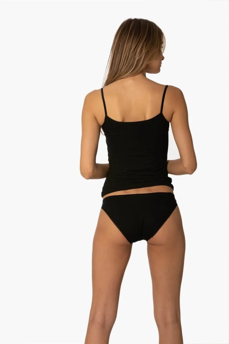 بيير كاردان 315 Camisole Set - Black