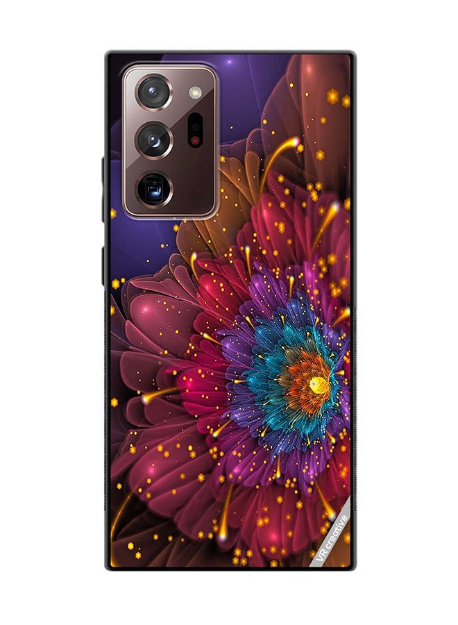 VR CREATIVE Protective Case Cover For Samsung Galaxy Note20 Ultra 5G Flower Design Multicolour - Image 1