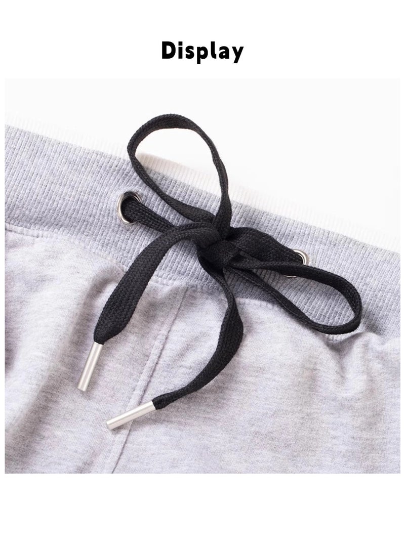 طقم بديل لرباط السترة (قطعتان) - أربطة سوداء مسطحة من البوليستر بطول 145 سم مع أطراف معدنية للسترات والبنطلونات الرياضية والسترات ذات القلنسوة - Image 3