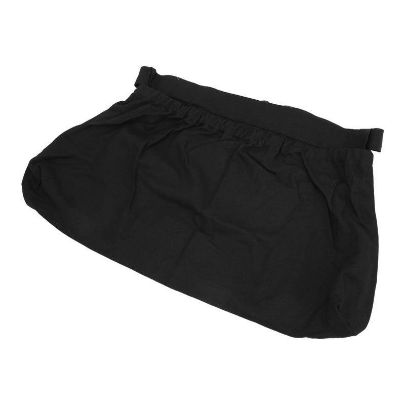 Waist Mounted Picking Bag: Black Oxford Cloth - Foldable Compact Washable Reusable Fruit Picking Bag for Foraging Hiking Camping - Image 4