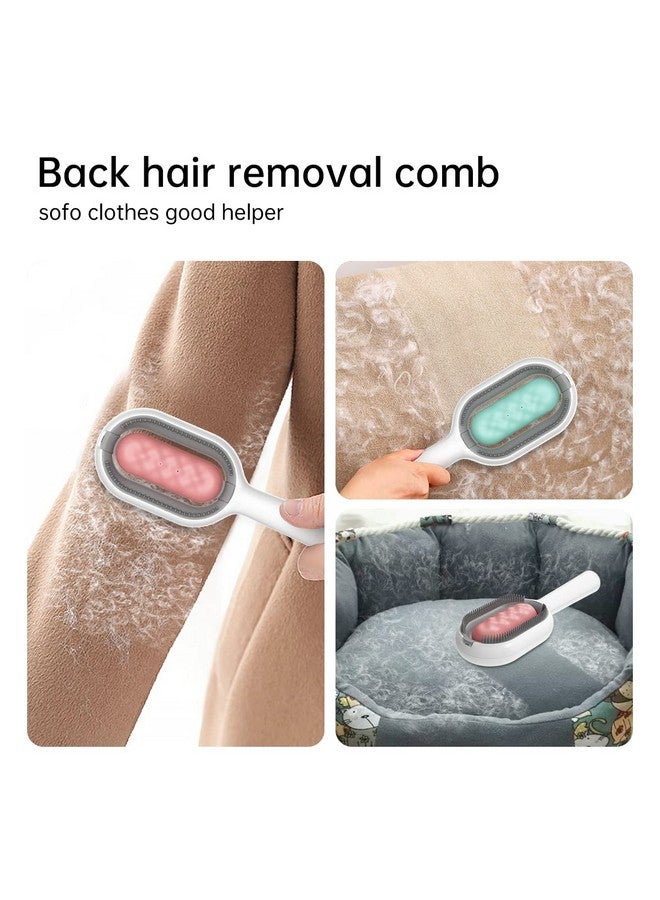 Petgravity Cat Brush with Water Tank Pet Hair Removal Comb Slicker Brushes for Dogs Cats Grooming Tool Removes Loose Undercoat Mats Tangled Hair Brush for Pet Massage (LongHaired Pink) - Image 5