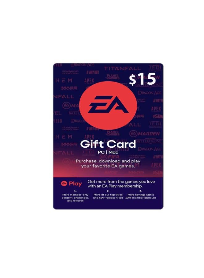 EA Gift Card 15 USD