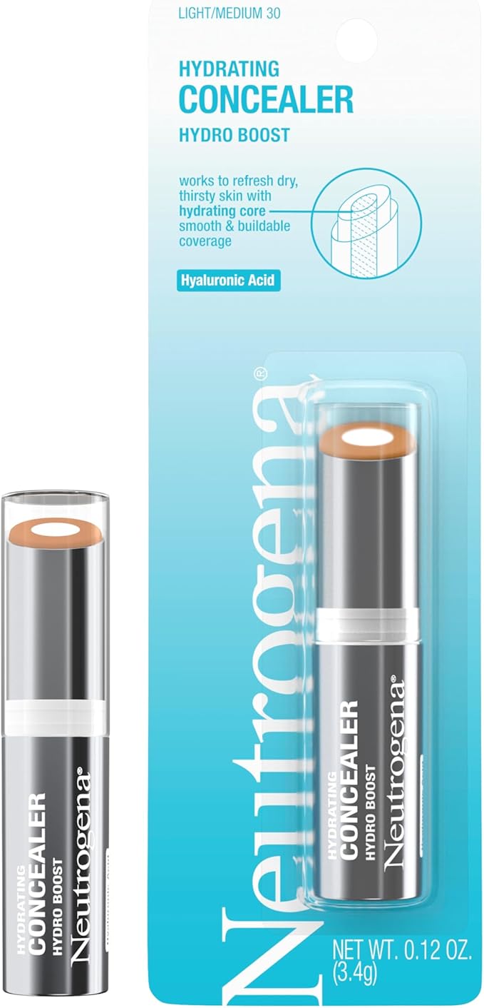 Neutrogena Neutrogena Hydro Boost Hydrating Concealer 30 LightMedium 012 Oz - Image 3
