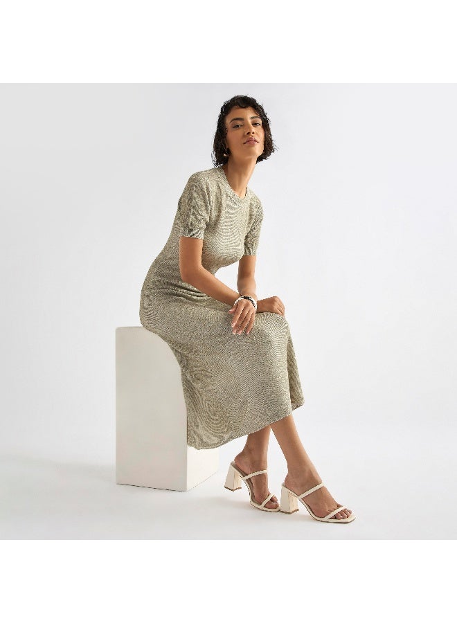 Splash FAV Striped Midi Dress  - Image 2