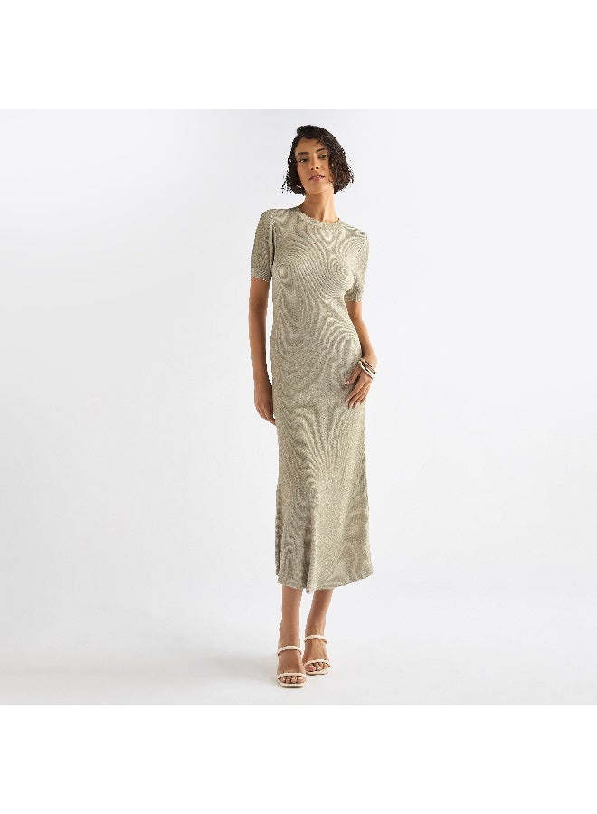 Splash FAV Striped Midi Dress  - Image 3
