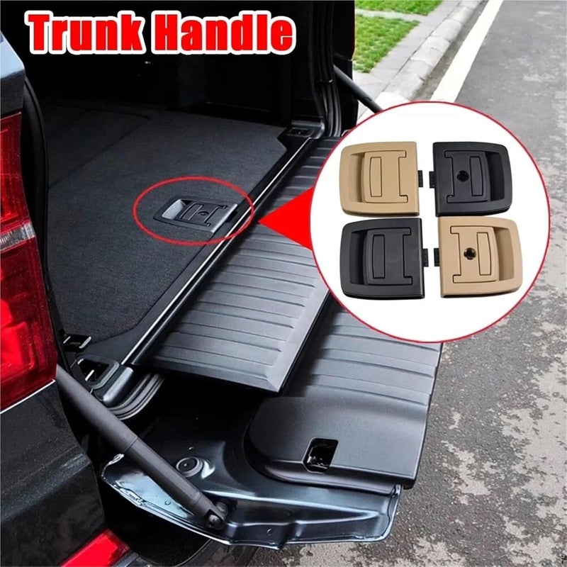 Wivplex Car Rear Trunk Mat Handle - Beige - Image 3