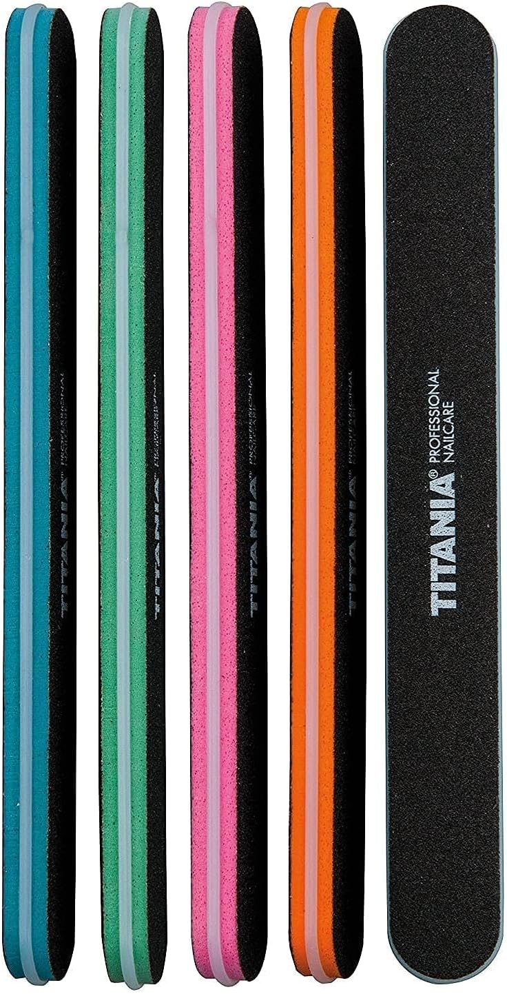 Titania Professional Nail File Set - Coarse and Fine - Image 1