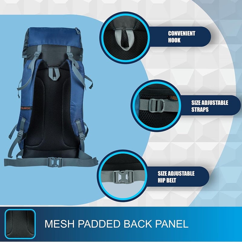 TRAWOC HOVER 50L Travel Backpack - Image 3