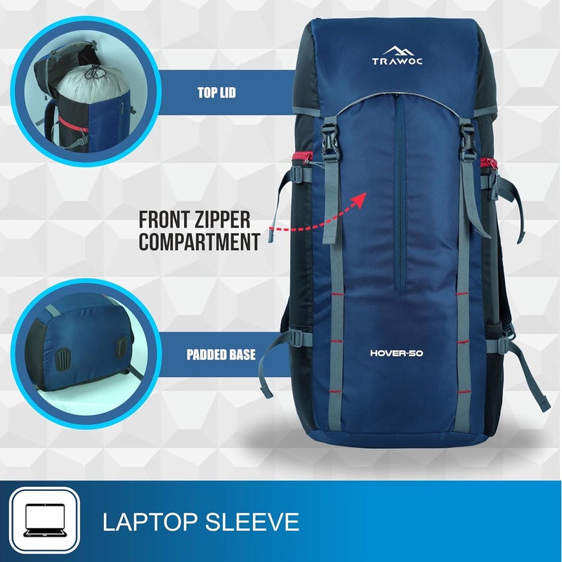 TRAWOC HOVER 50L Travel Backpack - Image 4