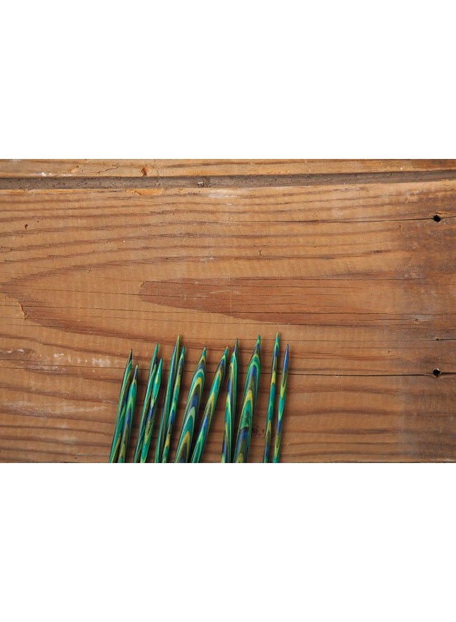 KnitPicks Double Pointed Wood Knitting Needle Set (Caspian 5") - Image 3