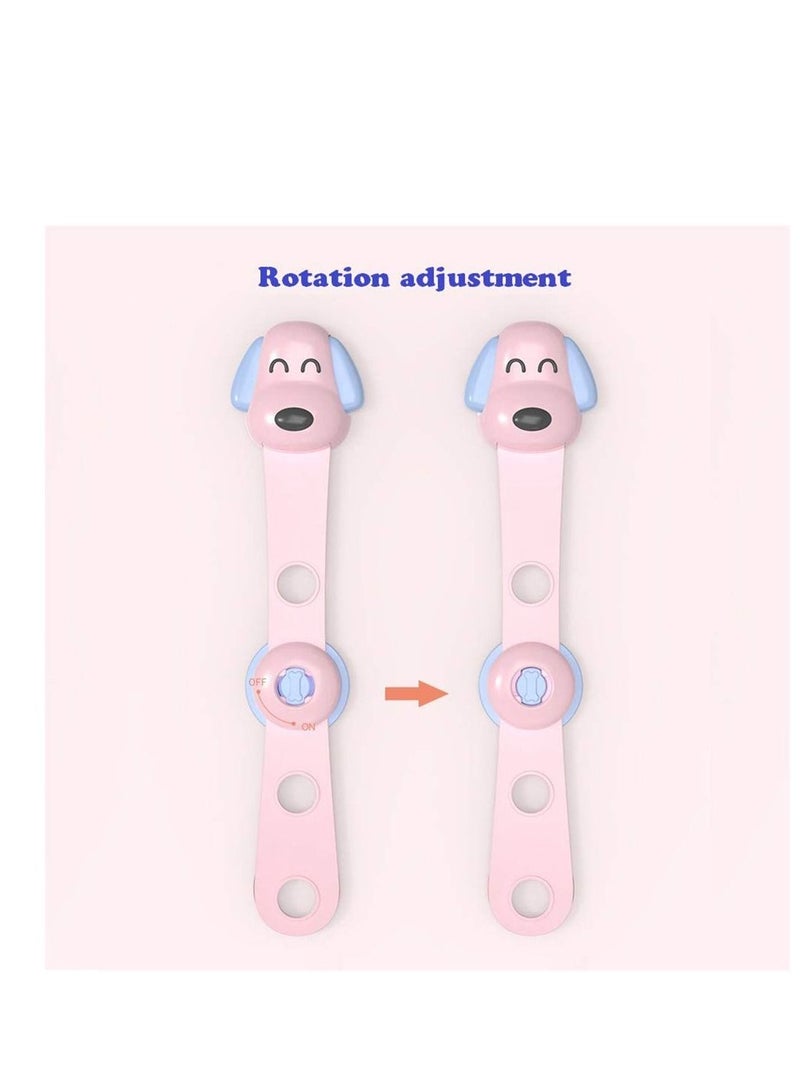 Y&D Child Safety Cupboard Locks, 14Pcs Adjustable Baby Proofing Cabinet Strap Locks - Image 3