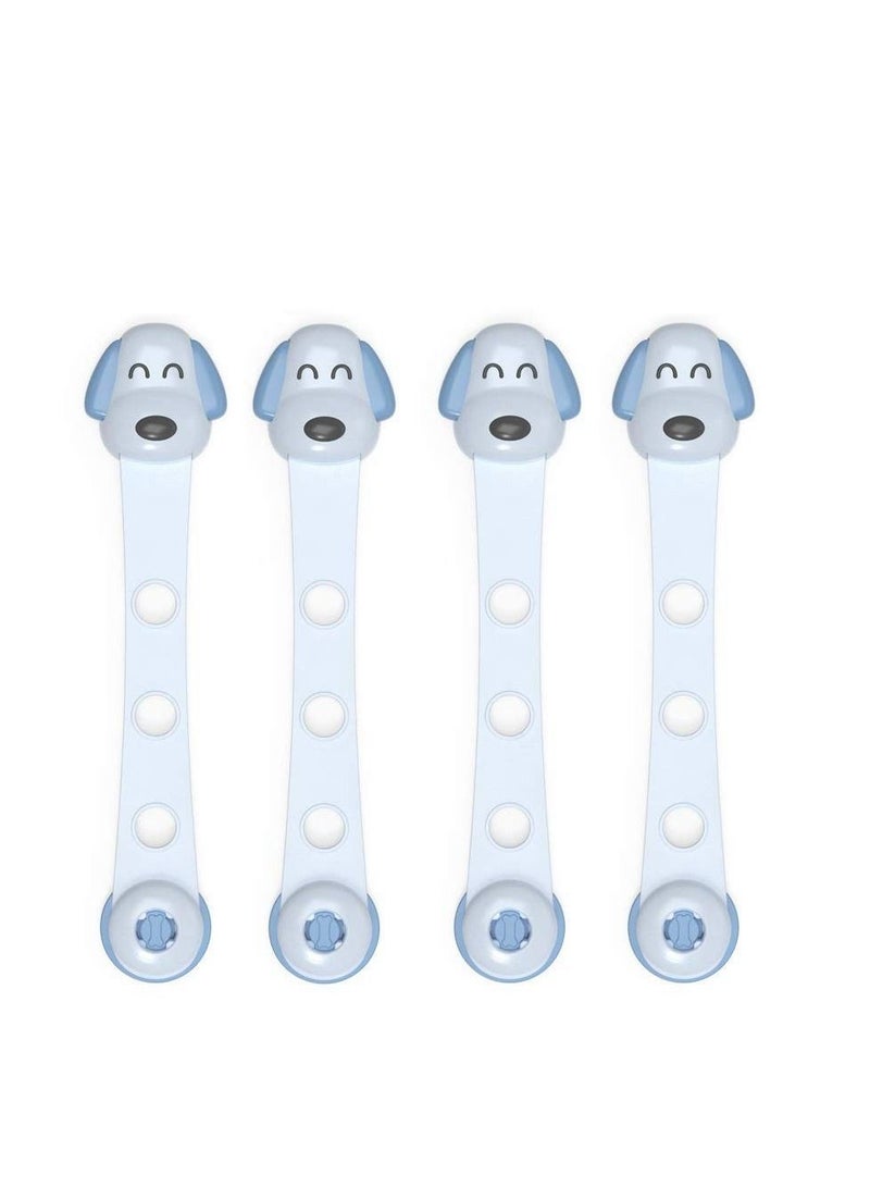 Y&D Child Safety Cupboard Locks, 14Pcs Adjustable Baby Proofing Cabinet Strap Locks - Image 2