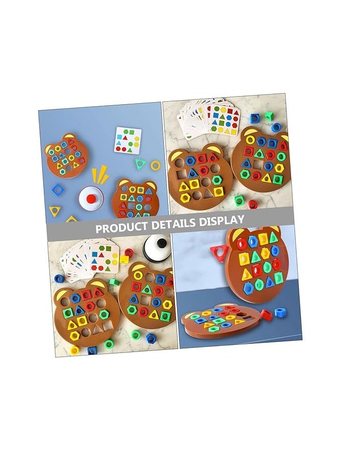 general 1 Set Children's Toys Children's Hand Toy 2 Year Old Toys Educational Toys for 2 Year Old Plastic Luxury Parent-Child Checkerboard - Image 4