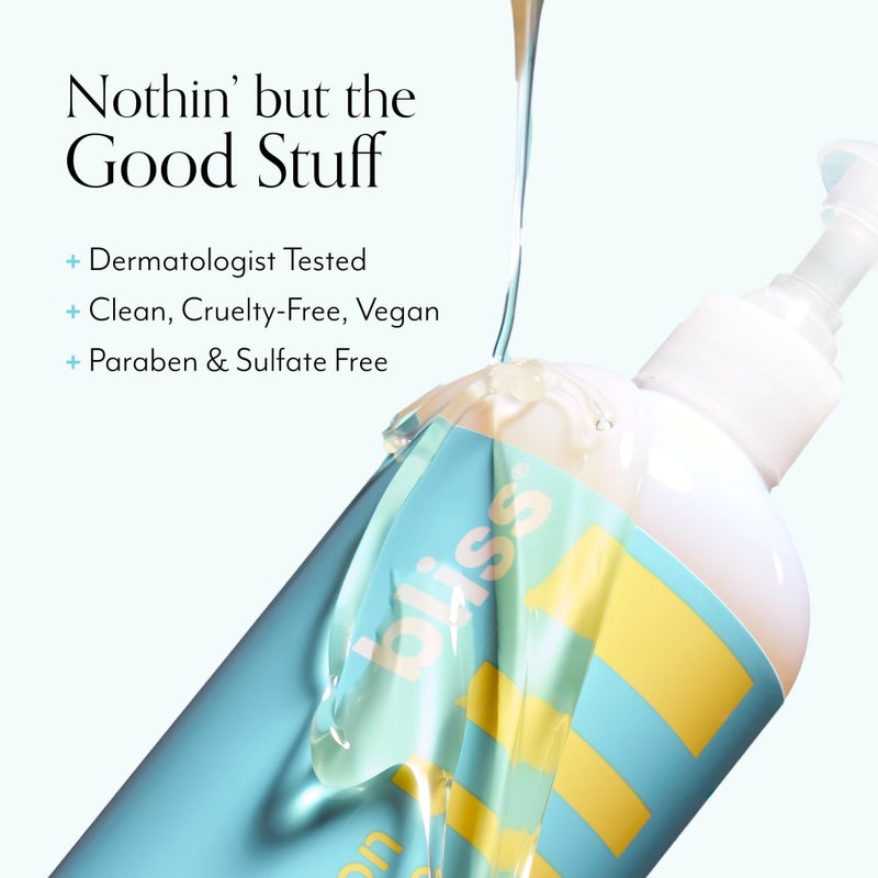 Bliss Soapy Suds Body Wash - Lemon and Sage - 17 Fl Oz - Gentle and Hydrating for Supremely Soft Skin - Paraben Free - Vegan & Cruelty Free - Image 4