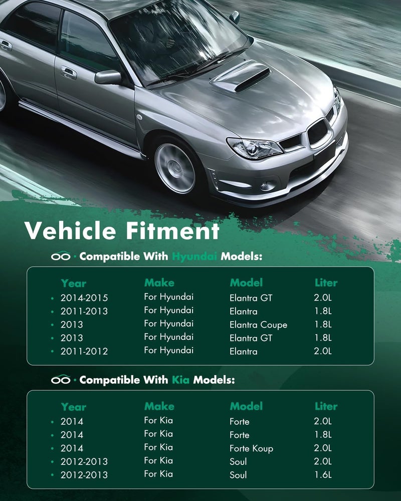 SCITOO 13333 Radiator Fit 2011-2013 for Hyundai for Elantra 1.8L 2011-2012 for Hyundai for Elantra 2.0L 2013 for Hyundai for Elantra Coupe 1.8L 2013 for Hyundai for Elantra GT 1.8L - Image 3