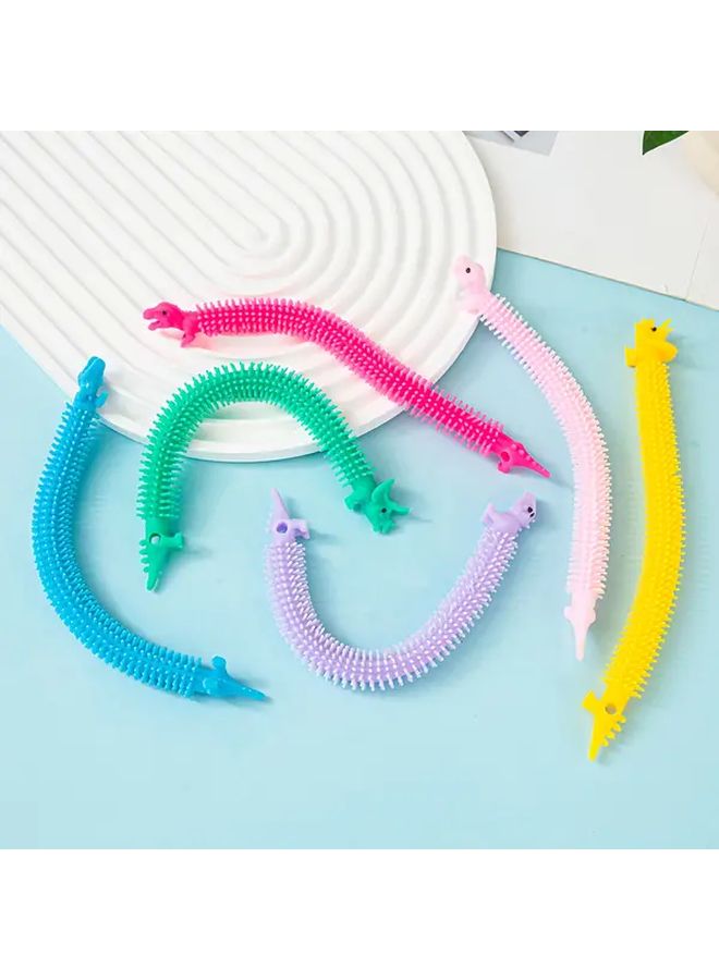 10pcs Random Dinosaur Stretch Noodle Toys Sensory Fidget Stress Ball Party Favors - Image 5