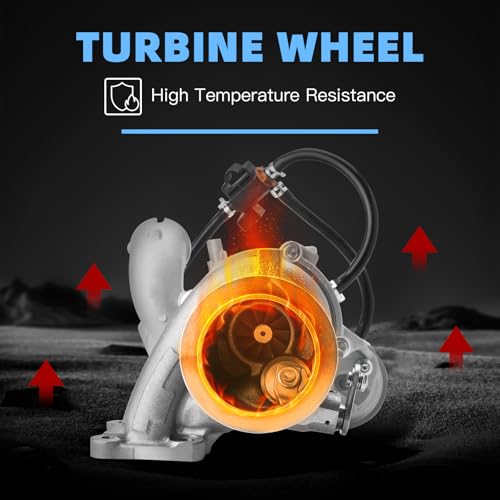 HLBTK 12669064 12687057 Turbo Turbocharger Assembly Fits for Chevy Malibu L LS LT 1.5L Engine 2016-2023 - Image 3