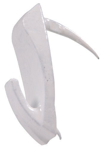 Hillman 122398 Large Wall Biter Picture Hangers White Finish 60lbs Package of 3 - Image 1