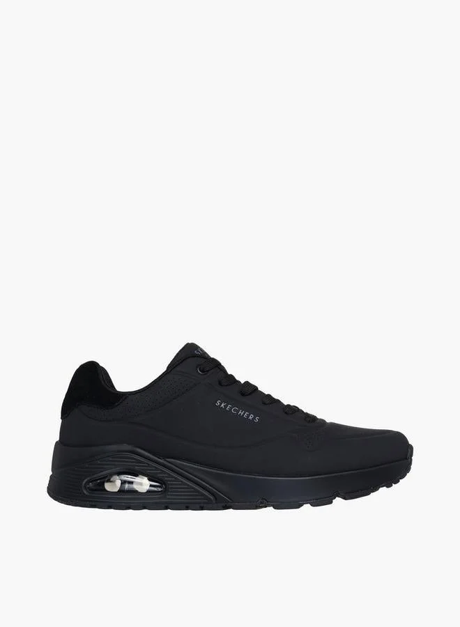سكيتشرز Men Uno Lace-Up Ankle Sneakers