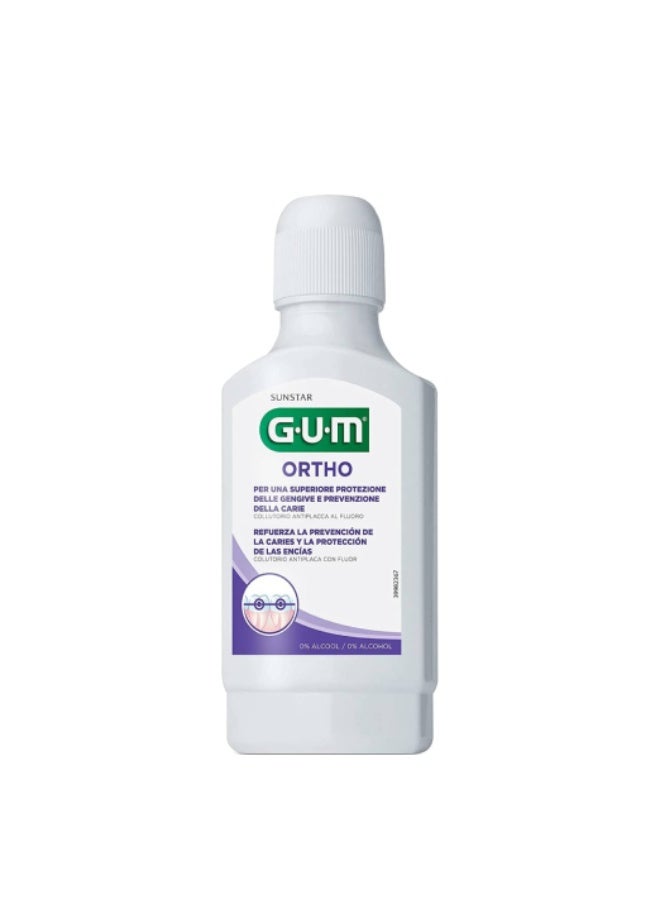 Gum Ortho Mouthwash 300ml - Image 1