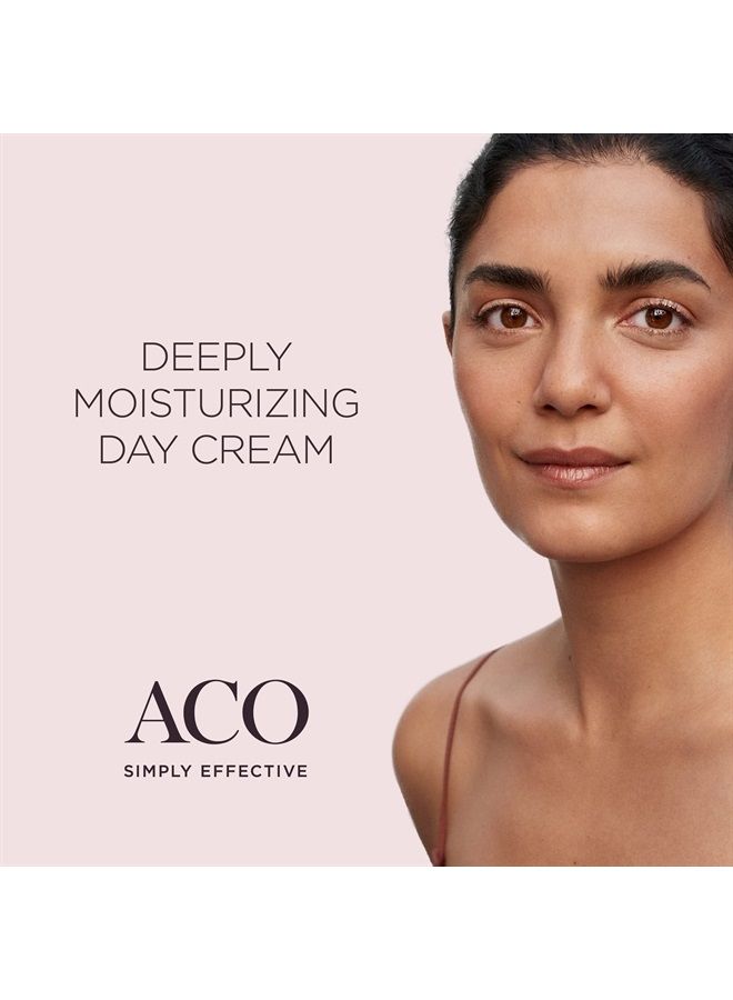 ACO 3+3 Day Cream | Contains 3 Oils Plus 3 Moisturizers | Deeply Hydrates | For Dry Skin | Fragrance Free | Vegan and Cruelty Free