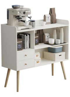 AGD Coffee Corner Cabinet, Modern Side Storage Cabinet, Modern Buffet with Storage Drawers, Console for the Living Room or Office  - Image 1