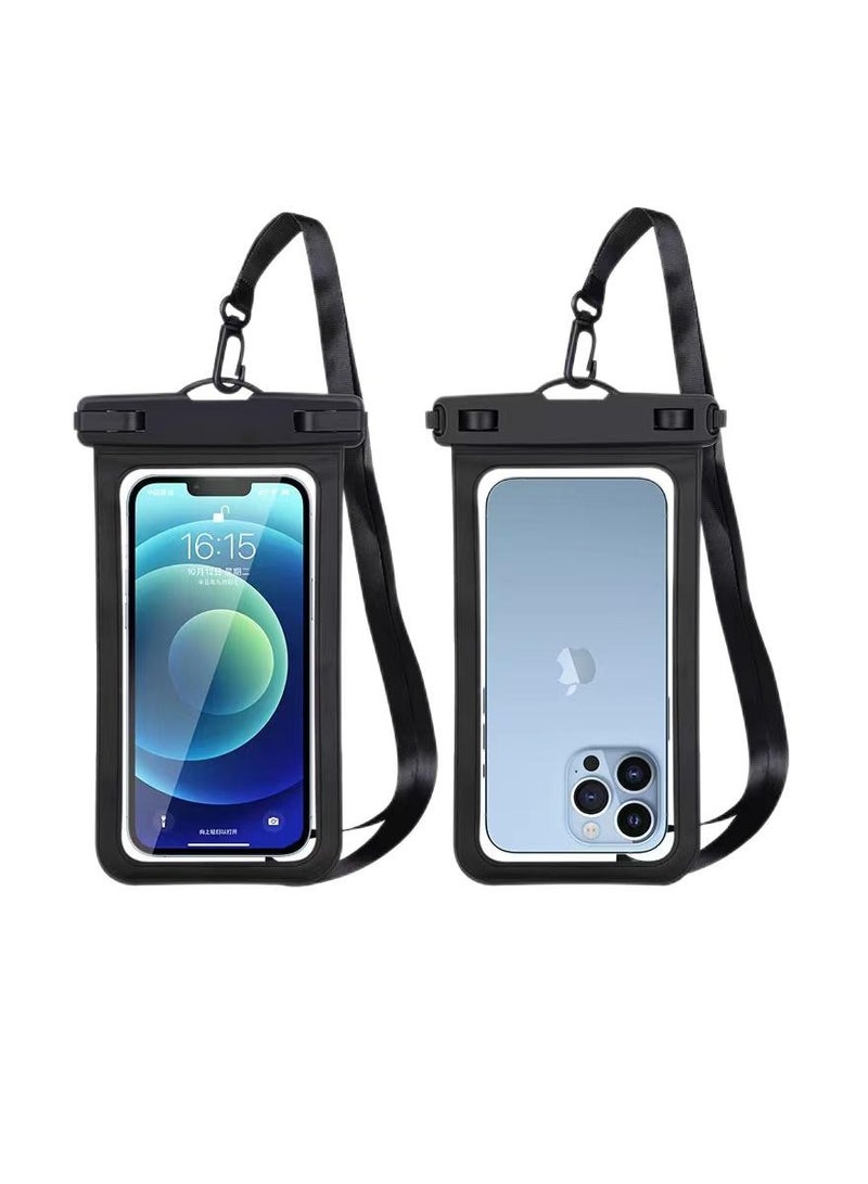 Waterproof Phone Bag As Protection for Devices While Fishing, Swimming, Boating, Kayaking, Snorkeling, Rafting, Surfing, Traveling for Indoor Outdoor Activities  - Image 2