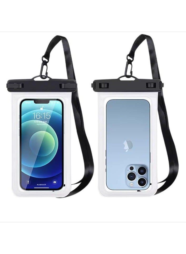 Waterproof Phone Bag As Protection for Devices While Fishing, Swimming, Boating, Kayaking, Snorkeling, Rafting, Surfing, Traveling for Indoor Outdoor Activities  - Image 3