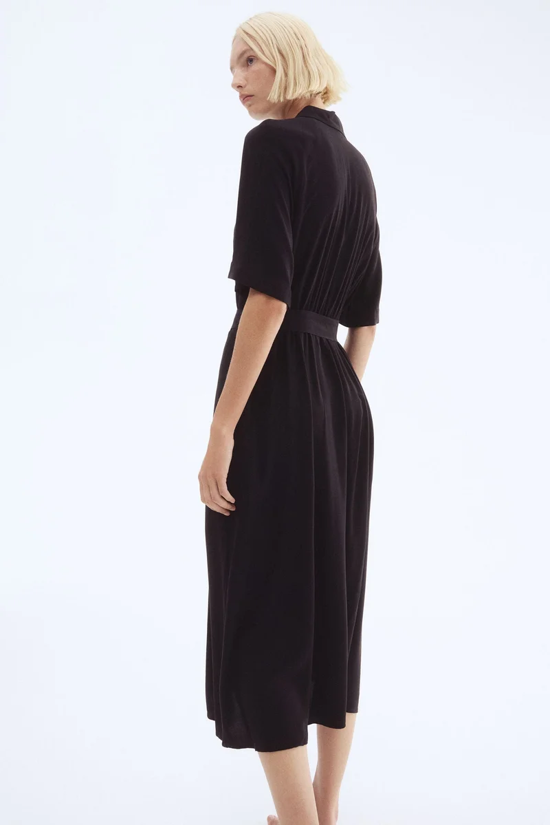 H&M Tie-belt shirt dress