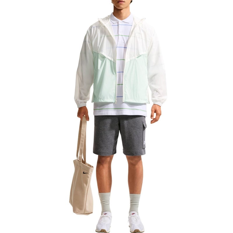 Nike Windrunner Full-Zip UV Jacket 'Sail Barely Green' - Image 2