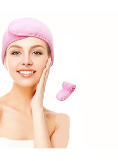 Generic Sweat Headband, Washable Stretchy Non-Slip Hair Towel for Face Washing and Facial Treatment, Fits All, Multicolor  - Image 2