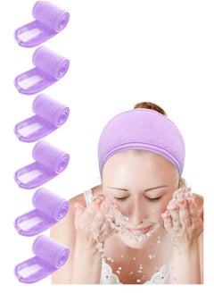 Generic Sweat Headband, Washable Stretchy Non-Slip Hair Towel for Face Washing and Facial Treatment, Fits All, Multicolor  - Image 5