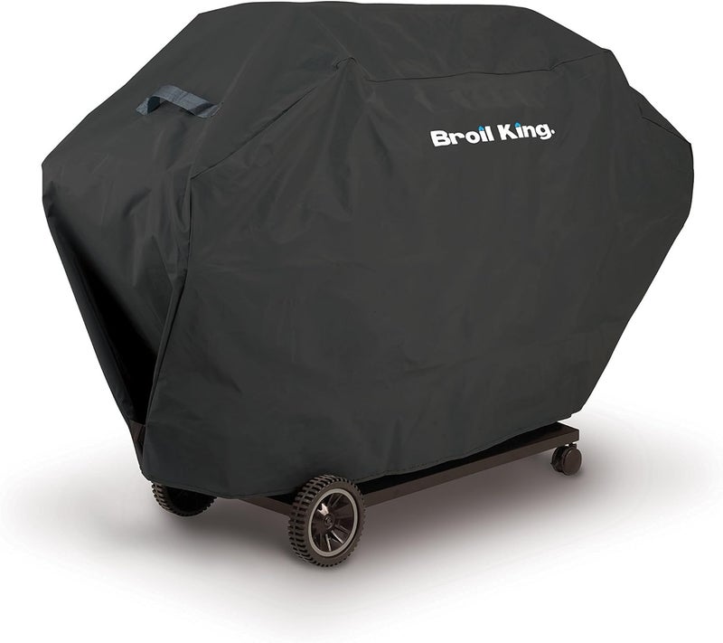 Broil King Select Hook and Loop Closure Weather-Resistant Polyester Grill Cover Black 58inch - Image 2