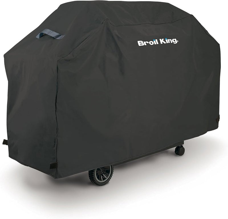 Broil King Select Hook and Loop Closure Weather-Resistant Polyester Grill Cover Black 58inch - Image 1
