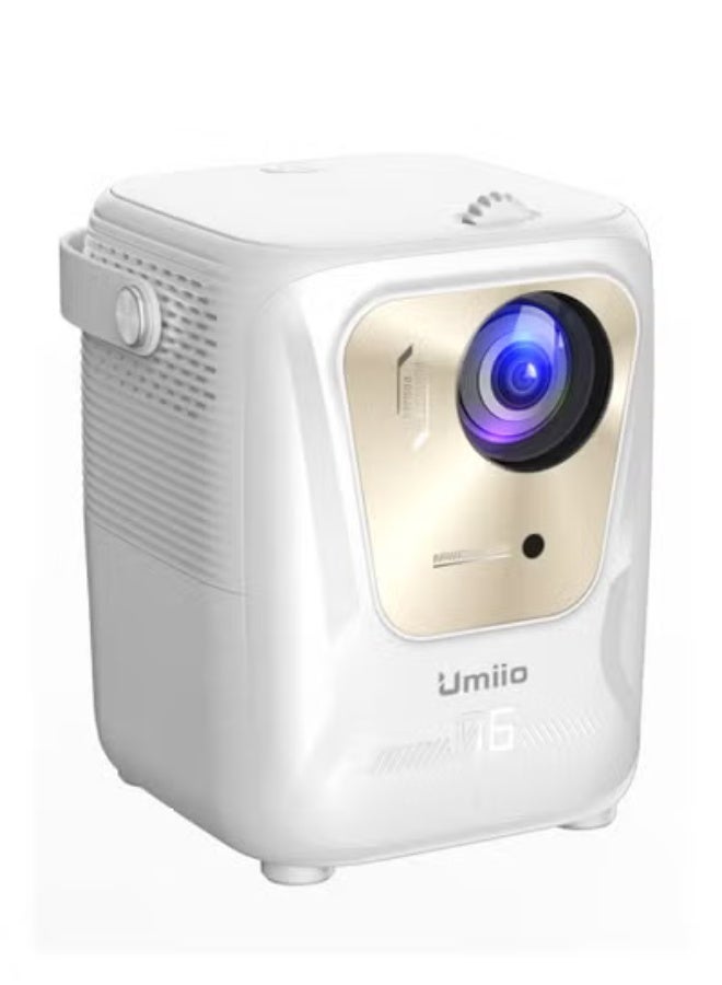 Umiio بروجيكتور الألعاب الذكي Umiio Q4 Pro 4K LED – بروجيكتور مسرح منزلي محمول وألعاب مع وحدتي تحكم لاسلكيتين، واي فاي 5G، بلوتوث، مدخلات HDMI/USB/SD – شاشة قابلة للتعديل من 50 إلى 150 بوصة – متوافق مع أندرويد، iOS والكمبيوتر الشخصي - Image 2