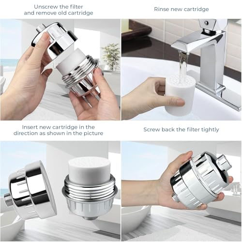 Urbanmade Hard Water Softener for Home Cartridge 20 Stage Filter for Softening Purifying for Removing Matters Neutralizes Harmful Chlorine 20Stage Filter - Image 2