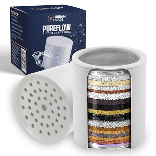 Urbanmade Hard Water Softener for Home Cartridge 20 Stage Filter for Softening Purifying for Removing Matters Neutralizes Harmful Chlorine 20Stage Filter - Image 1