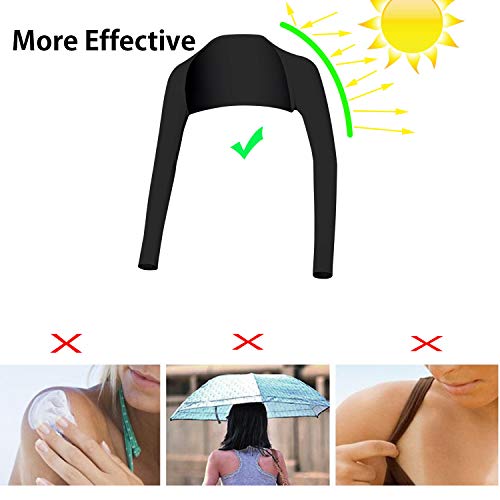 Hairwilly Advanced Cooling Shawl Arm Sleeve Sun Protection Comfortable & Breathable for Women Men - Image 2