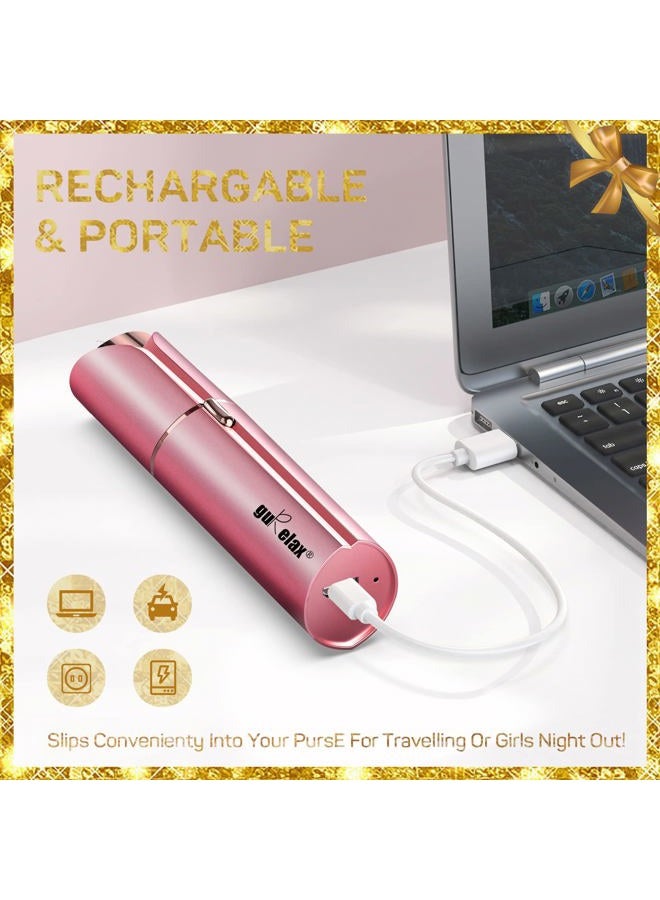 Gurelax Facial Hair Remover for Women (with 2 x Replacement Heads) - Hair Removal Device As a Gift for Mom/Wife/Girlfriend - Image 4