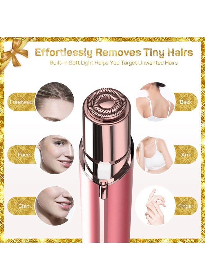 Gurelax Facial Hair Remover for Women (with 2 x Replacement Heads) - Hair Removal Device As a Gift for Mom/Wife/Girlfriend - Image 2