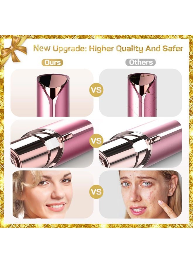 Gurelax Facial Hair Remover for Women (with 2 x Replacement Heads) - Hair Removal Device As a Gift for Mom/Wife/Girlfriend - Image 5