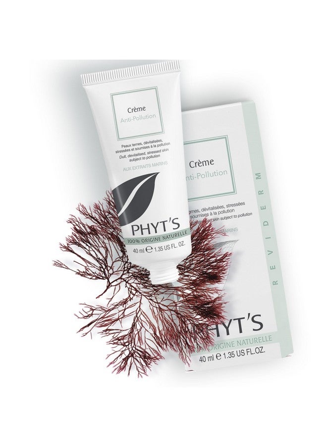 PHYT'S Phyts Anti-Pollution Cream - Face Moisturizer with Hazelnut Oil and Aloe Vera - Face Cream for Oily, Normal to Combination Skin - 1.35 oz - Image 3