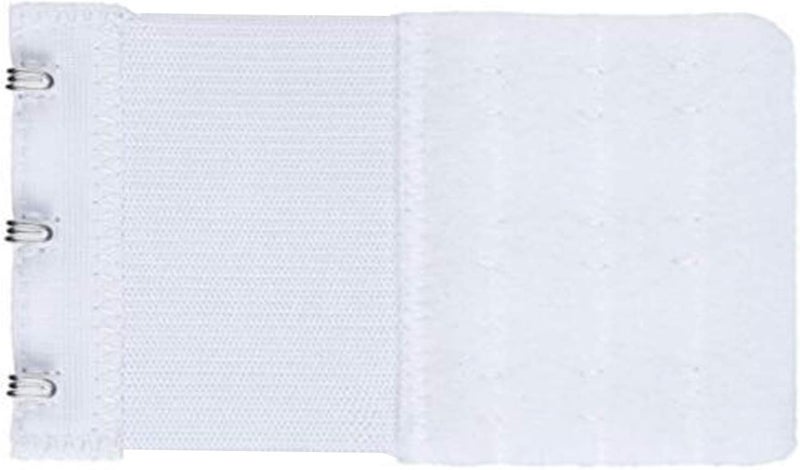 KTOBTEL Bra Extender 3 Hooks 3 Rows Elastic Bra Band Hook Strap Extensions for Women, Pack of 4 - Image 5